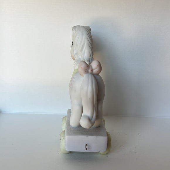 Precious Moments Birthday Train Being Nine Is Just Divine 9 Yr Horse #521833 - Picture 2 of 5